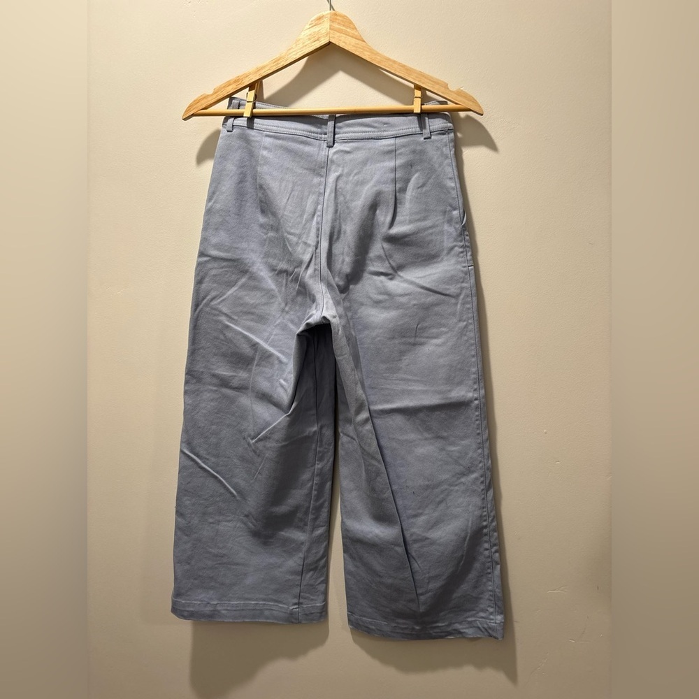 Tara Baby Blue Cullote Pants - Picture 4 of 4